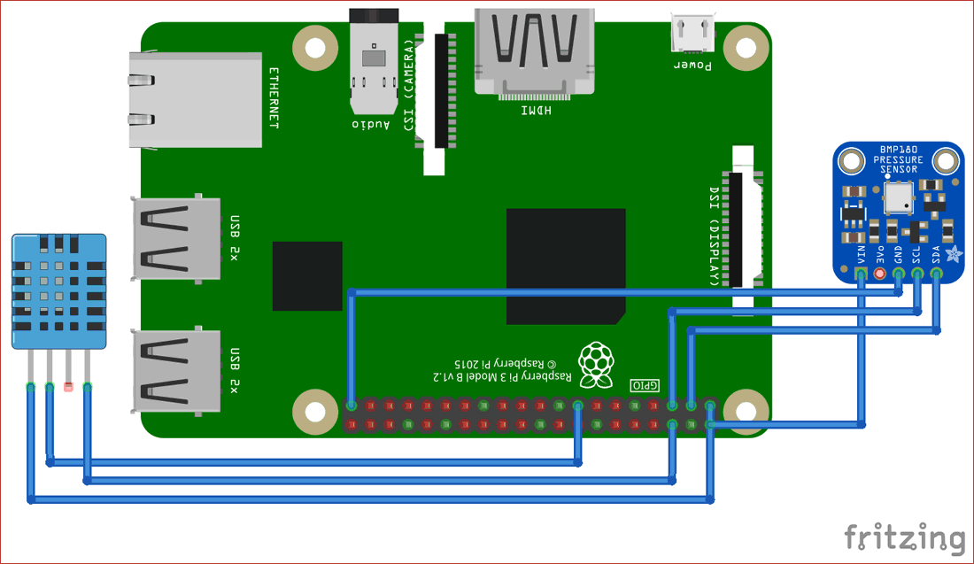 Arduino Weather Station with DHT11 and BMP180 - duino Arduino Weather Station with DHT11 and BMP180 - duino