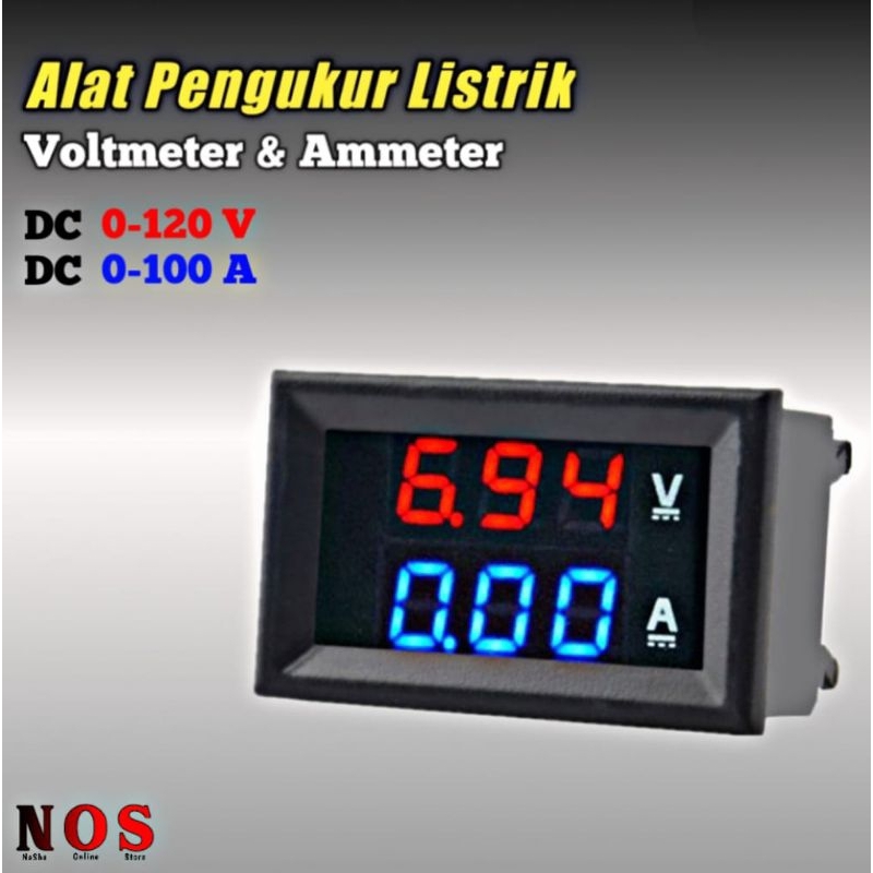 Jual Voltmeter Digital 100A Alat Pengukur listrik Voltmeter Ammeter ... Jual Voltmeter Digital 100A Alat Pengukur listrik Voltmeter Ammeter ...