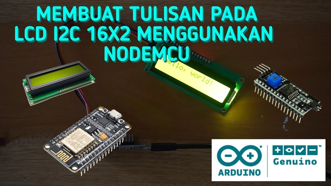 membuat running teks pada LCD 16x2 dengan arduino dan programnya - YouTube membuat running teks pada LCD 16x2 dengan arduino dan programnya - YouTube